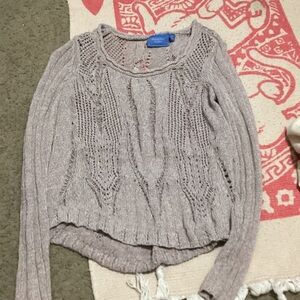 Simply Vera Vera Wang Lavender Knit Sweater
